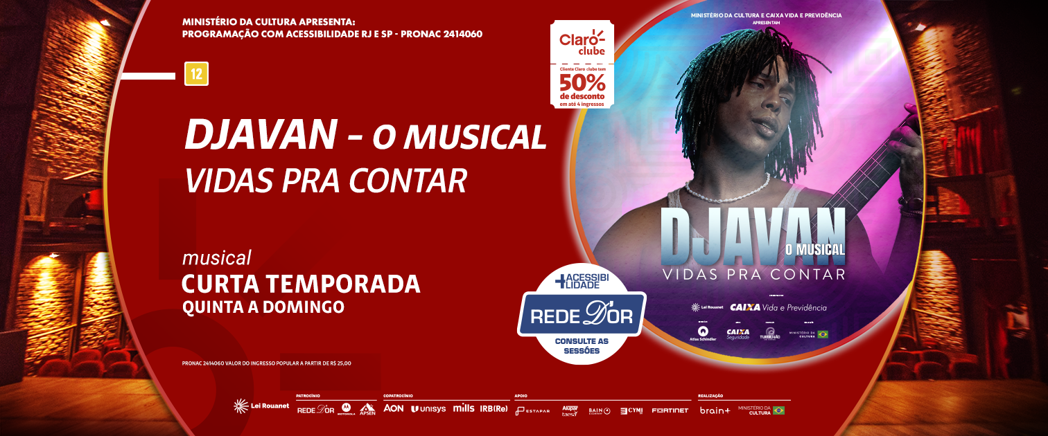 Djavan - O Musical: Vidas Pra Contar